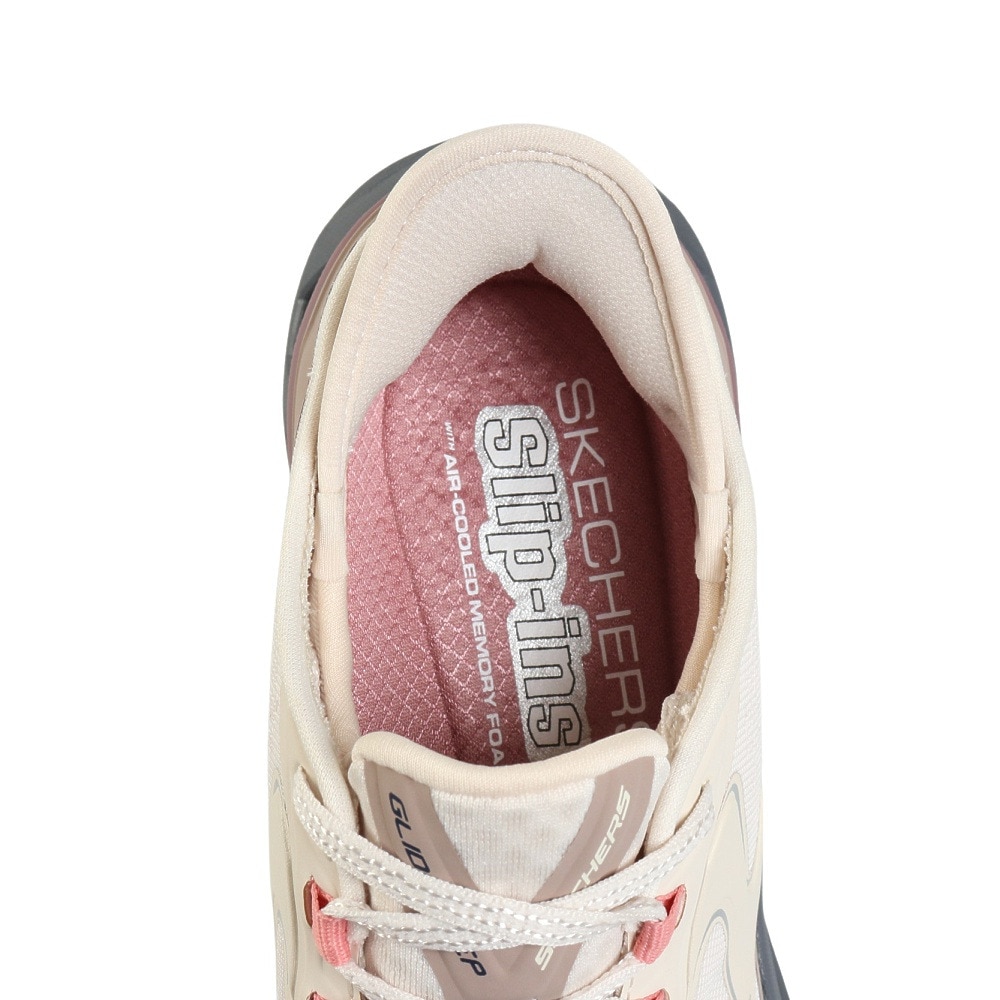 スケッチャーズ（SKECHERS）（レディース）カジュアルシューズ スリップインズ グライドステップ アルタス ベージュ 150510-NTGY