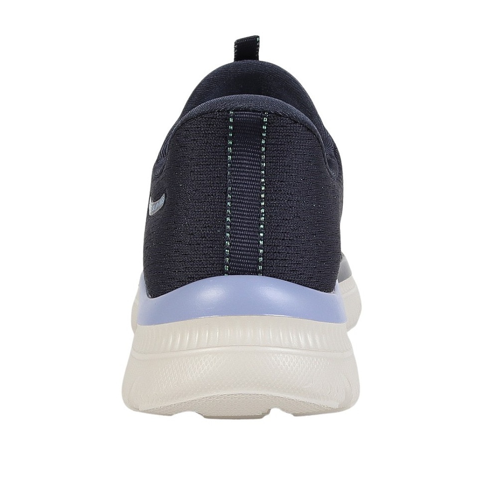 スケッチャーズ（SKECHERS）（レディース）カジュアルシューズ スリップインズ サミット プラス シマーリング ストリッド 150619-NVY