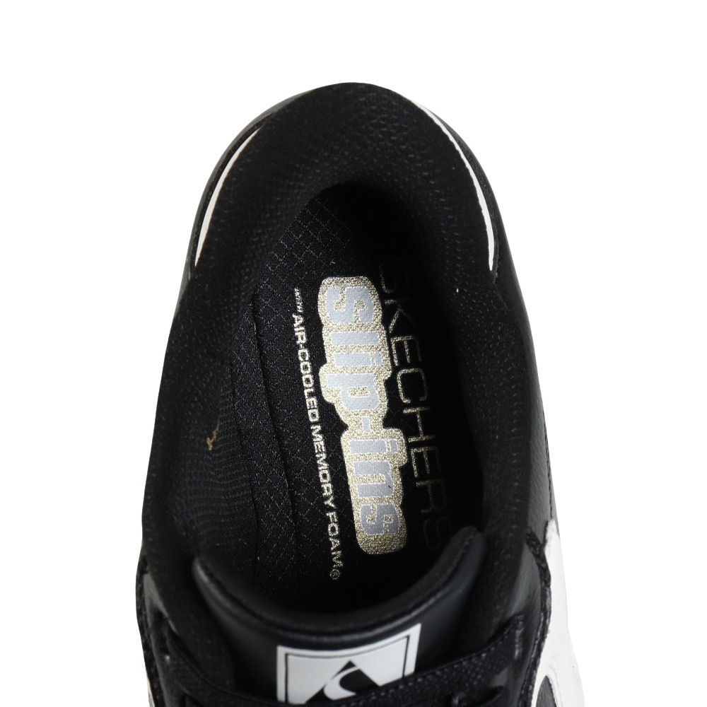 スケッチャーズ（SKECHERS）（レディース）カジュアルシューズ スリップインズ ホットショット パーフェクト チョイス ブラック 185322-BKW