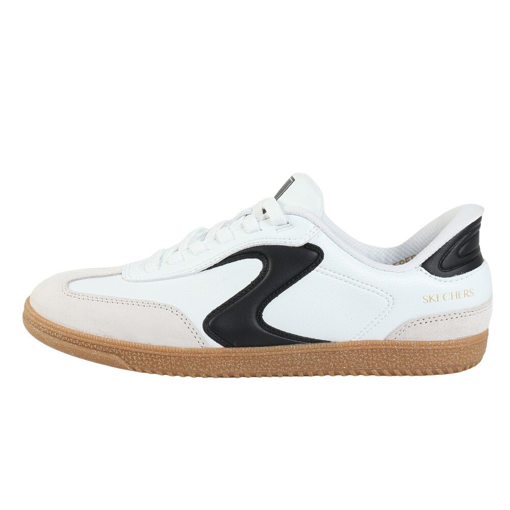 スケッチャーズ（SKECHERS）（レディース）カジュアルシューズ スリップインズ ホットショット パーフェクト チョイス ホワイト 185322-WBK