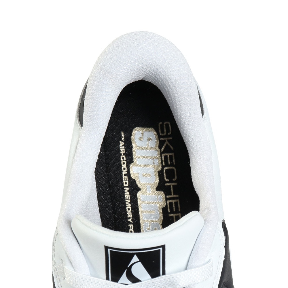 スケッチャーズ（SKECHERS）（レディース）カジュアルシューズ スリップインズ ホットショット パーフェクト チョイス ホワイト 185322-WBK