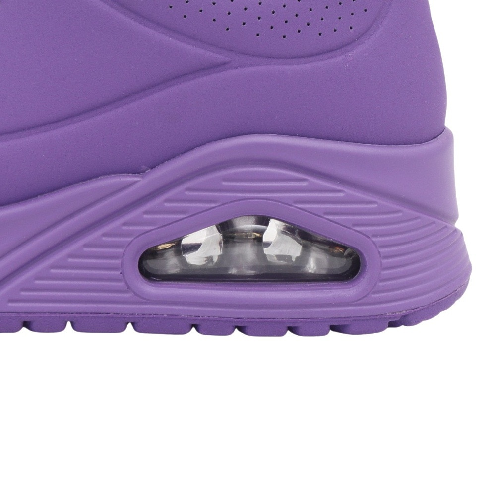 スケッチャーズ（SKECHERS）（レディース）カジュアルシューズ ウノ スタンド オン エア バイオレット 73690-VIL スニーカー