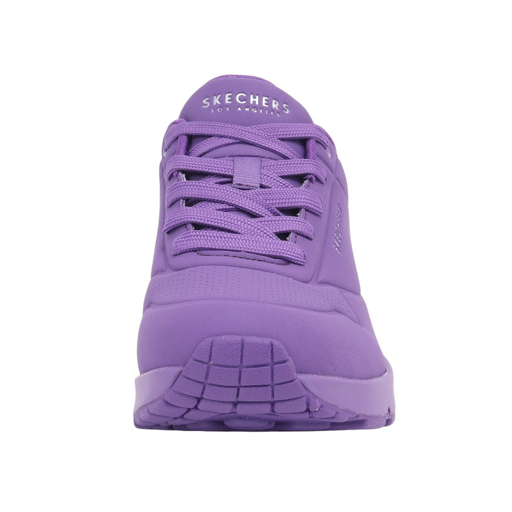 スケッチャーズ（SKECHERS）（レディース）カジュアルシューズ ウノ スタンド オン エア バイオレット 73690-VIL スニーカー