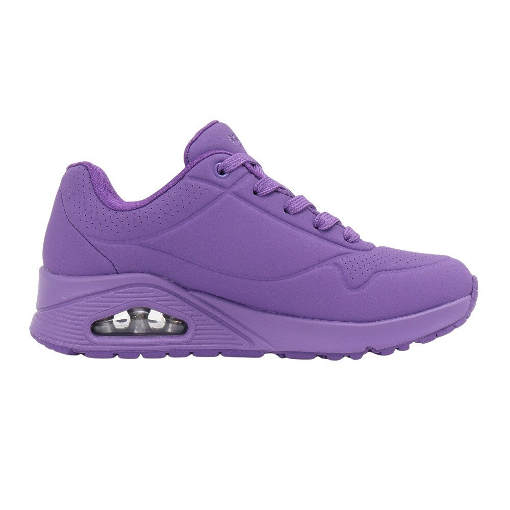スケッチャーズ（SKECHERS）（レディース）カジュアルシューズ ウノ スタンド オン エア バイオレット 73690-VIL スニーカー