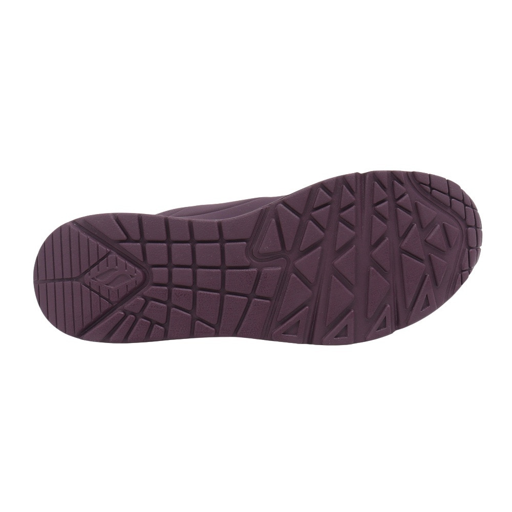 スケッチャーズ（SKECHERS）（レディース）カジュアルシューズ ウノ スタンド オン エア バーガンディ 73690-WINE スニーカー