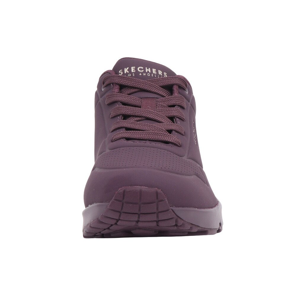 スケッチャーズ（SKECHERS）（レディース）カジュアルシューズ ウノ スタンド オン エア バーガンディ 73690-WINE スニーカー