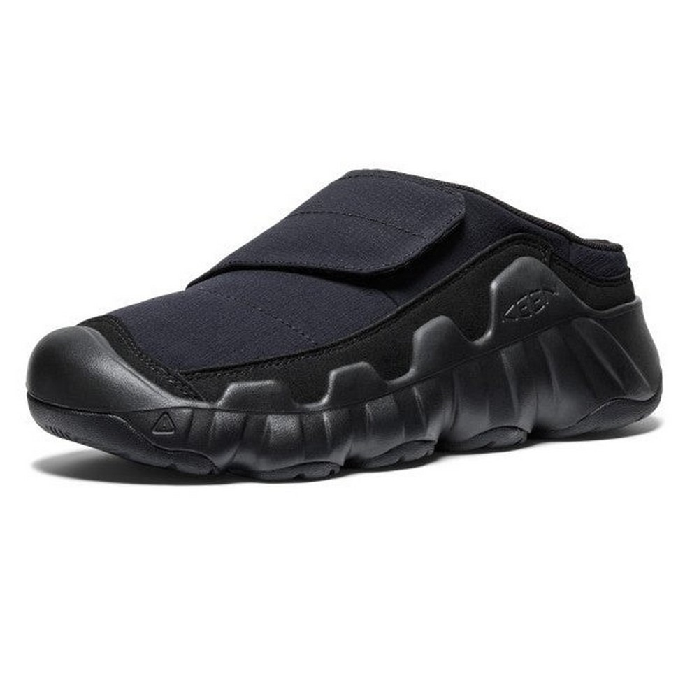 キーン（KEEN）（レディース）カジュアルシューズ ハイパウザー ラップ スリッポン ブラック 1029533 スニーカー カジュアル