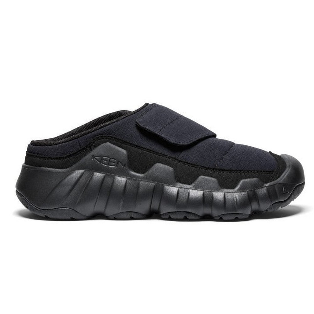 キーン（KEEN）（レディース）カジュアルシューズ ハイパウザー ラップ スリッポン ブラック 1029533 スニーカー カジュアル