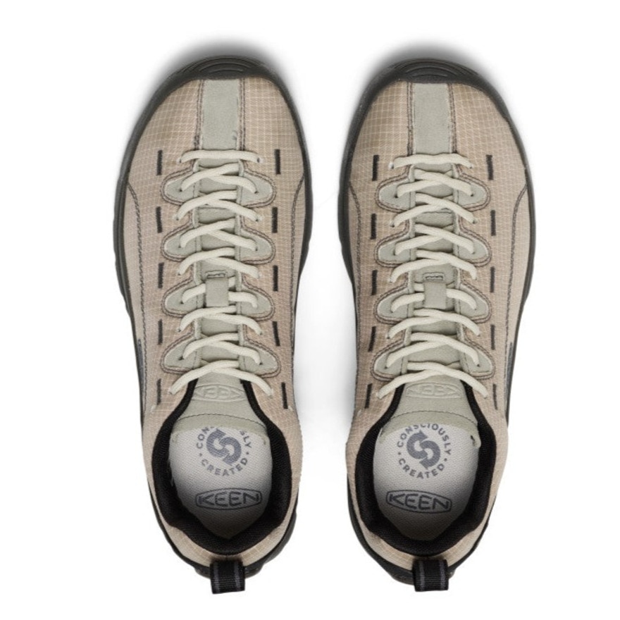 キーン（KEEN）（レディース）カジュアルシューズ ジャスパー ナイロン ウォータープルーフ ベージュ 1031327 スニーカー 防水 