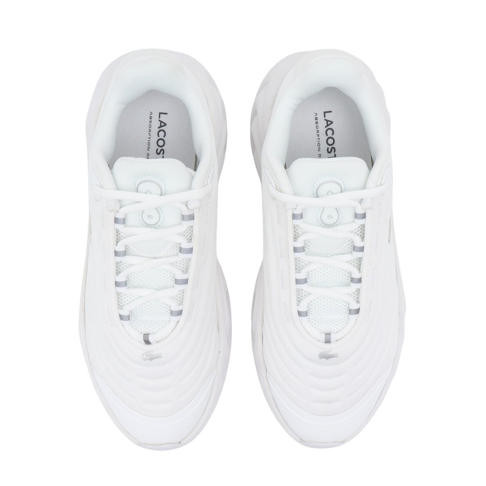 ラコステ（LACOSTE）（レディース）カジュアルシューズ スピナー 225 5 SFA ホワイト 50SFA017021G スニーカー カジュアル