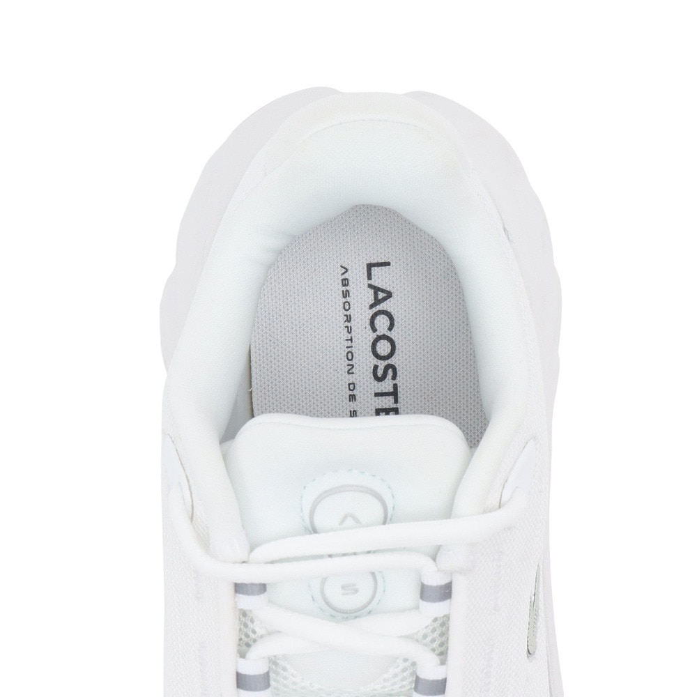 ラコステ（LACOSTE）（レディース）カジュアルシューズ スピナー 225 5 SFA ホワイト 50SFA017021G スニーカー カジュアル