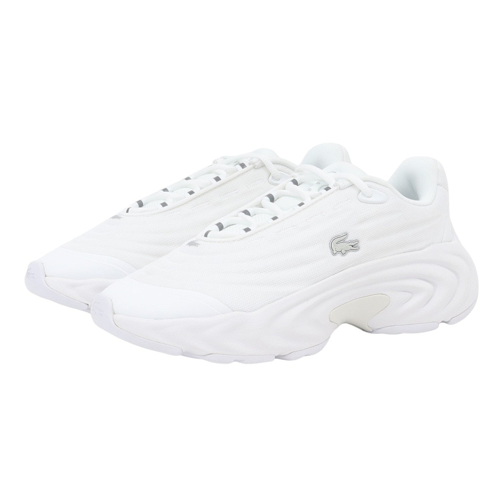 ラコステ（LACOSTE）（レディース）カジュアルシューズ スピナー 225 5 SFA ホワイト 50SFA017021G スニーカー カジュアル