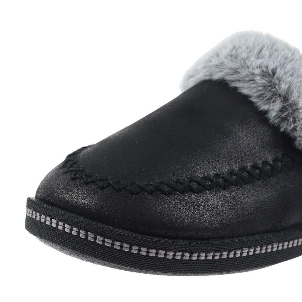 スケッチャーズ（SKECHERS）（レディース）レディース ボアシューズ 黒 コージーキャンプファイヤー COZY CAMPFIRE ブラック 167622-BLK 