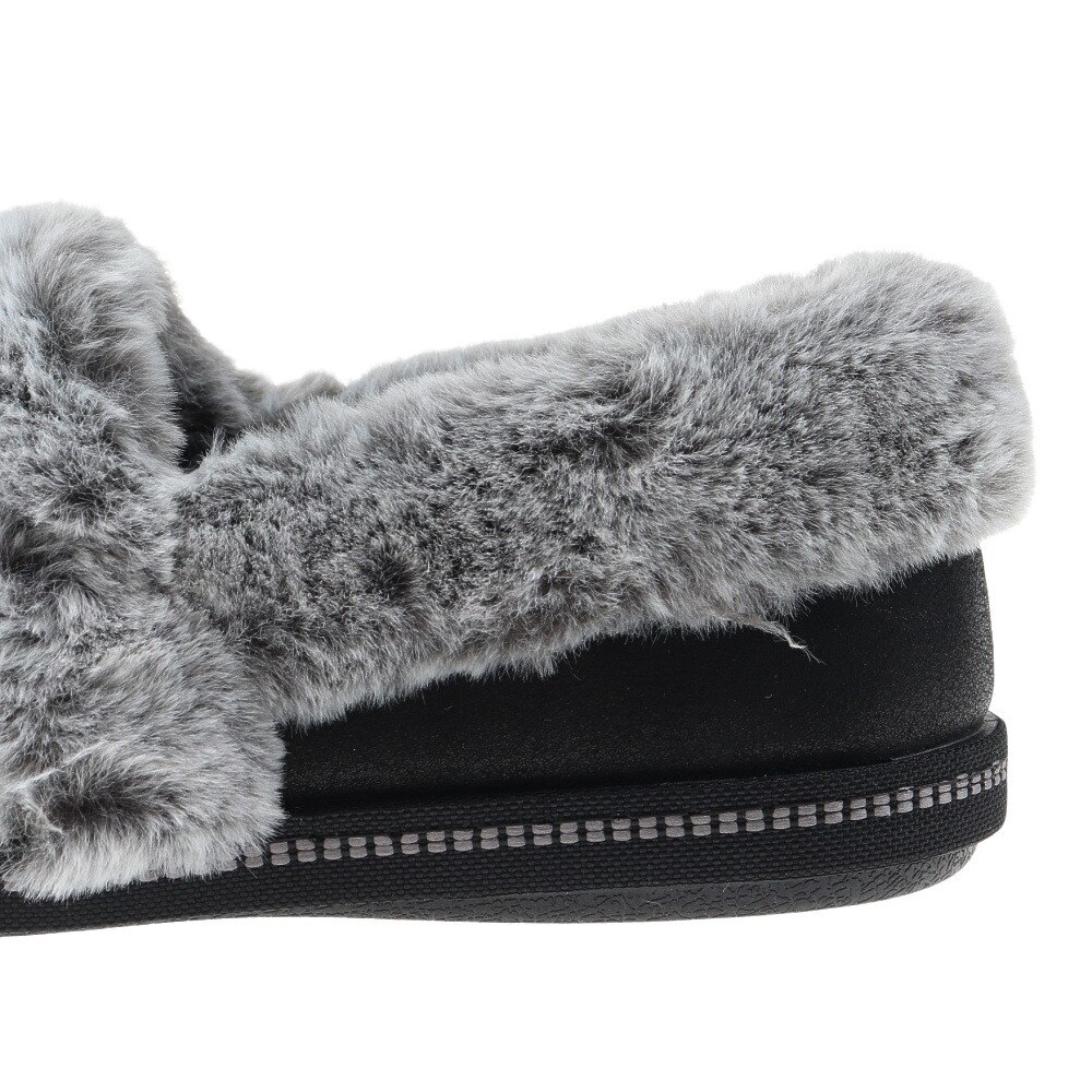スケッチャーズ（SKECHERS）（レディース）レディース ボアシューズ 黒 コージーキャンプファイヤー COZY CAMPFIRE ブラック 167622-BLK 