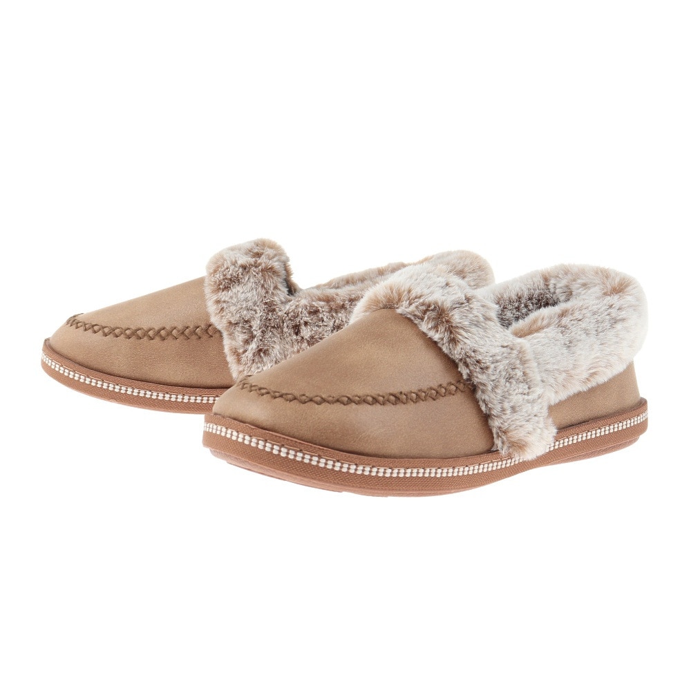 スケッチャーズ（SKECHERS）（レディース）レディース ボアシューズ コージーキャンプファイヤー COZY CAMPFIRE キャメル 167622-CSNT 