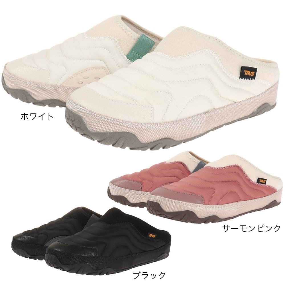 テバ（Teva）（メンズ、レディース）モック シューズ リエンバー テレイン サーモンピンク 1129582-BDBH カジュアル タウン キャンプ スリップオン 防水 軽量