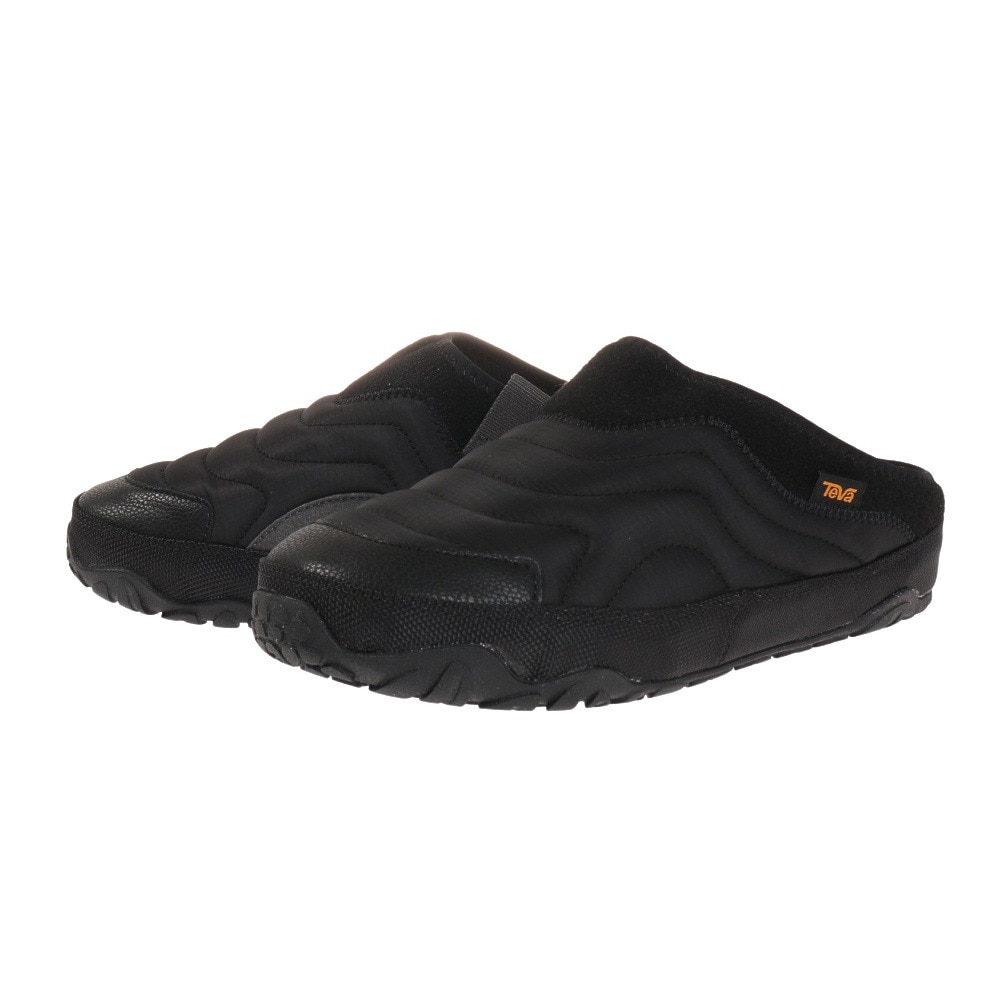 テバ（Teva）（メンズ、レディース）モック シューズ リエンバー テレイン ブラック 1129582-BLK カジュアル タウン キャンプ スリップオン 防水 軽量