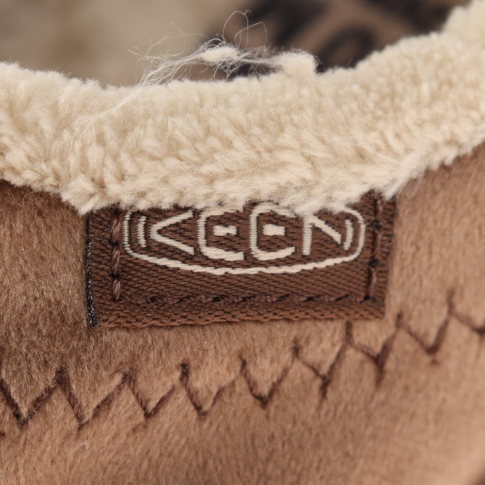 キーン（KEEN）（レディース）スリッポン レディース ハウザー スリー スライド サンドベージュ 1026649 ボア あったか