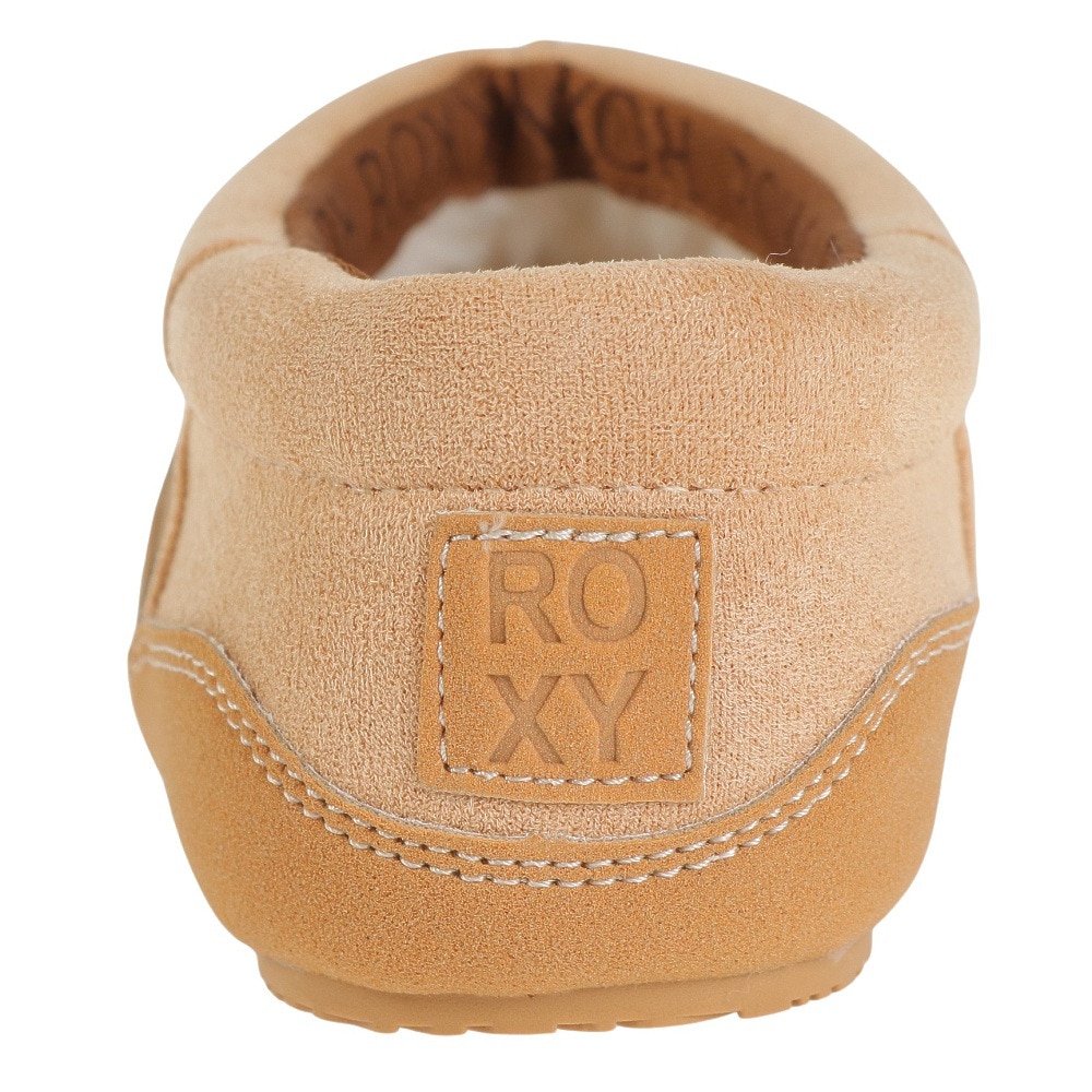 ロキシー（ROXY）（レディース）カジュアルシューズ ノーススウェル ベージュ 23FW RFT234204BGE ブーツ 撥水 スリッポン 暖かい 軽い コンパクト おしゃれ