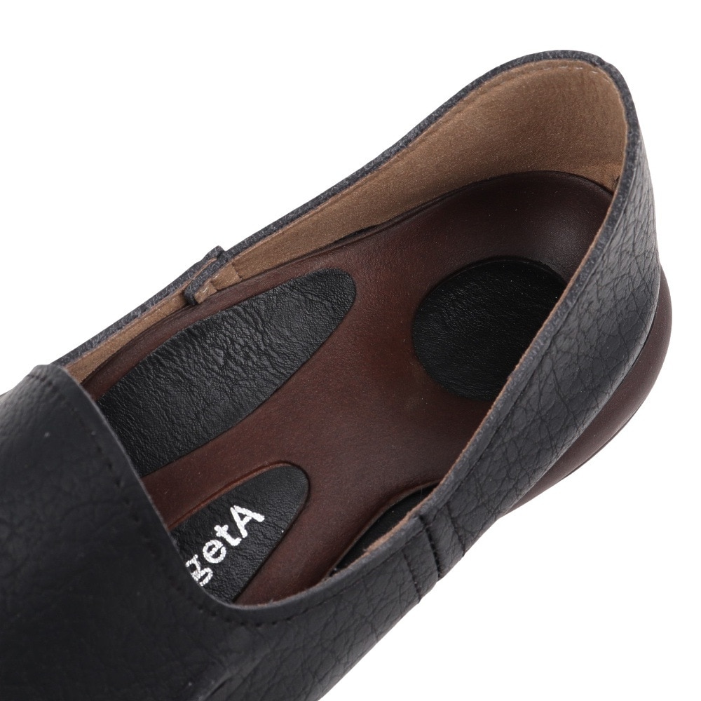 リゲッタ（Re:getA）（レディース）カジュアルシューズ ドライビングローファー R302BLK
