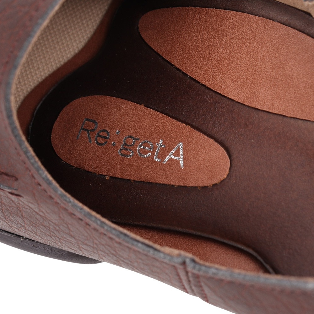 リゲッタ（Re:getA）（レディース）カジュアルシューズ ドライビングローファー R302BRN