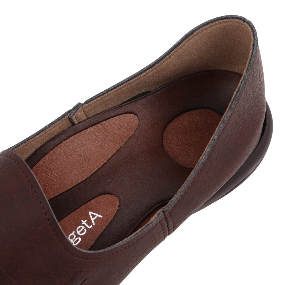 リゲッタ（Re:getA）（レディース）カジュアルシューズ ドライビングローファー R302BRN