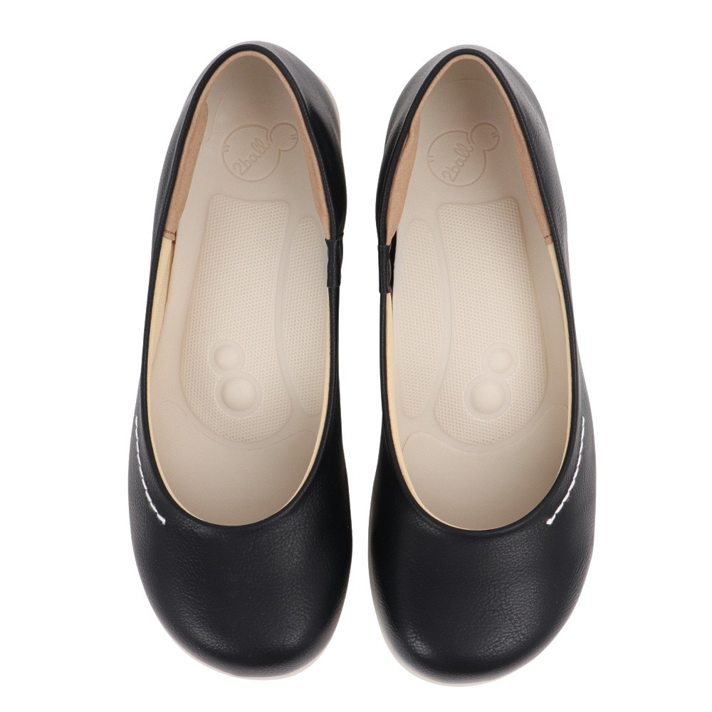 リゲッタ（Re:getA）（レディース）カジュアルシューズ プレーンパンプス TB101BLK