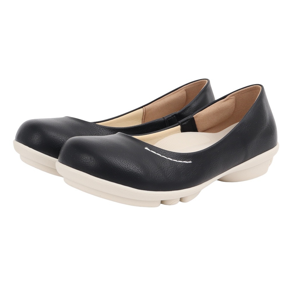 リゲッタ（Re:getA）（レディース）カジュアルシューズ プレーンパンプス TB101BLK