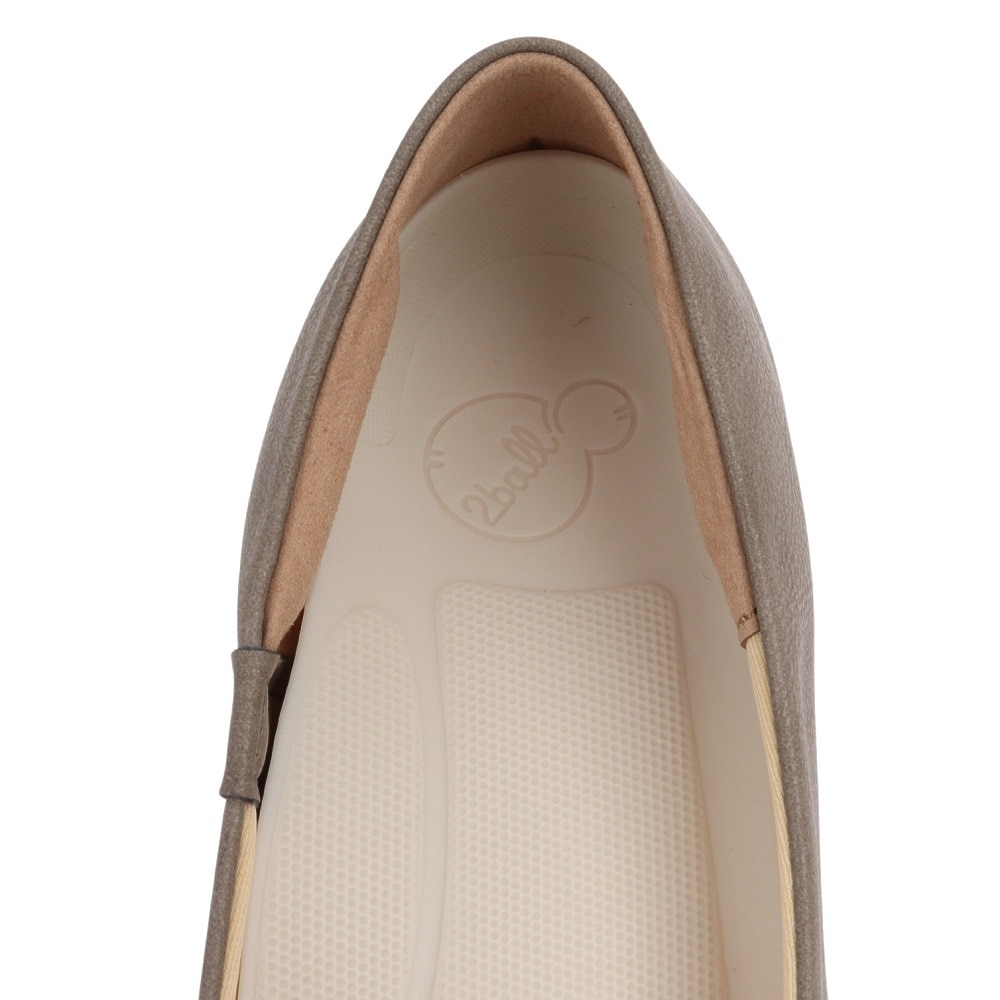リゲッタ（Re:getA）（レディース）カジュアルシューズ プレーンパンプス TB101GRY