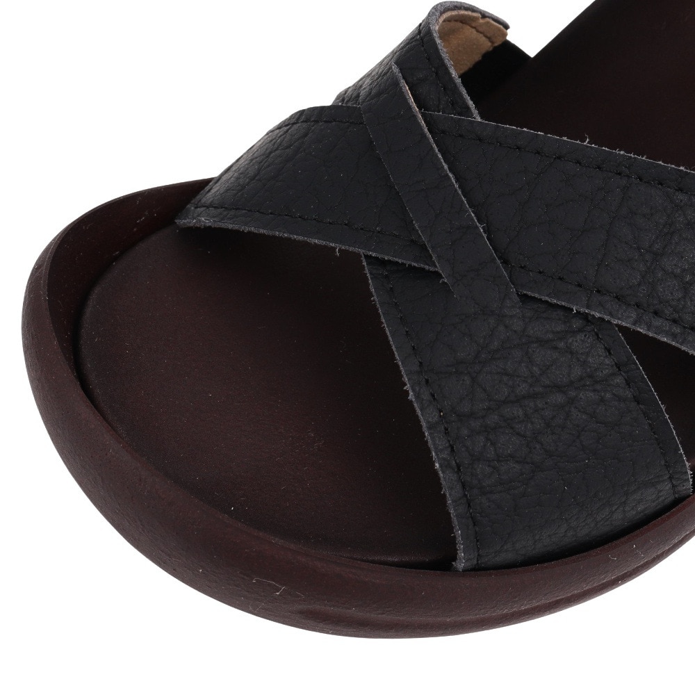 リゲッタ（Re:getA）（レディース）カジュアルシューズ クロスベルト ウェッジサンダル R2682BLK
