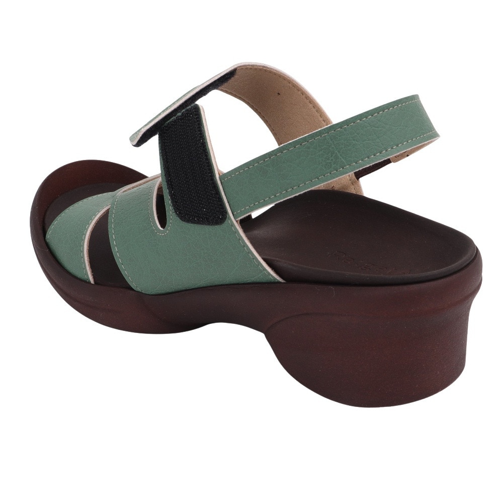 リゲッタ（Re:getA）（レディース）カジュアルシューズ クロスベルト ウェッジサンダル R2682LBL