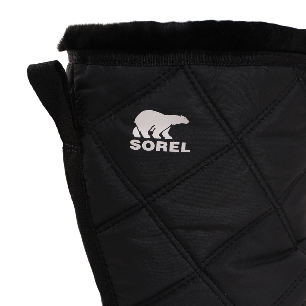 ソレル（SOREL）（レディース）ショートブーツ 黒 レディース ウィットニー II トールレース WP ブラック NL3823 010 カジュアルシューズ レースアップ