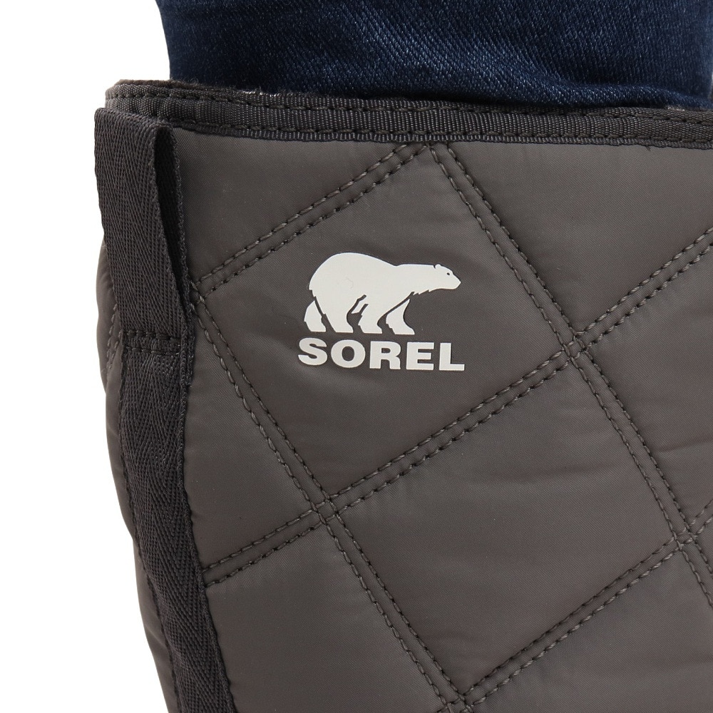 ソレル（SOREL）（レディース）ショートブーツ グレー レディース ウィットニー II トールレース WP NL3824 052 カジュアルシューズ レースアップ 