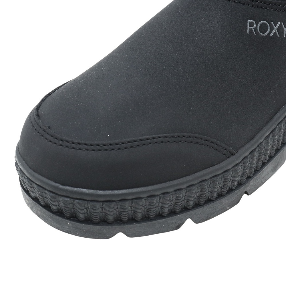 ロキシー（ROXY）（レディース）ショートブーツ レディース 黒 デイダウン DAY-DAWN 撥水 サイドゴアブーツ ブラック 22FWRFT224213BLK ウィンターシューズ