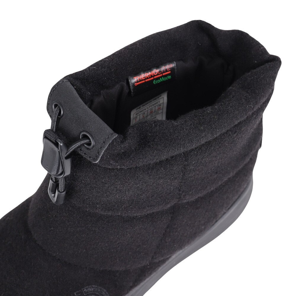 ノースフェイス（THE NORTH FACE）（レディース）ブーツ カジュアルシューズ ヌプシ ブーティ ウォータープルーフ VIII ショート NFW52273 BK
