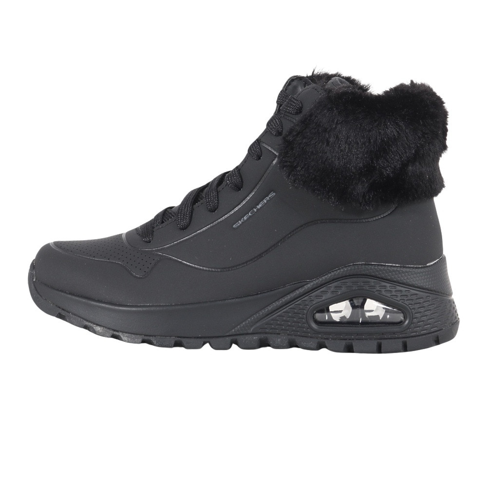 スケッチャーズ（SKECHERS）（レディース）ブーツ カジュアルシューズ UNO RUGGED FALL AIR 167274-BBK