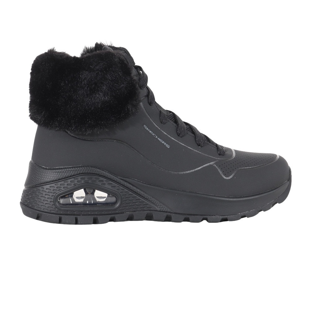 スケッチャーズ（SKECHERS）（レディース）ブーツ カジュアルシューズ UNO RUGGED FALL AIR 167274-BBK