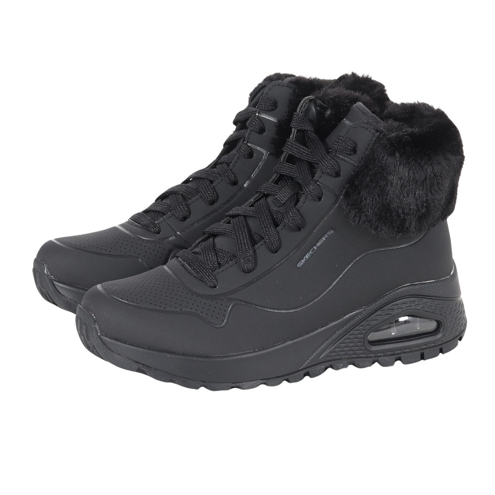 スケッチャーズ（SKECHERS）（レディース）ブーツ カジュアルシューズ UNO RUGGED FALL AIR 167274-BBK