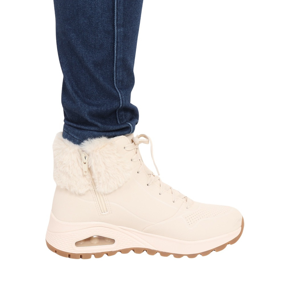 スケッチャーズ（SKECHERS）（レディース）ブーツ カジュアルシューズ UNO RUGGED FALL AIR 167274-NAT