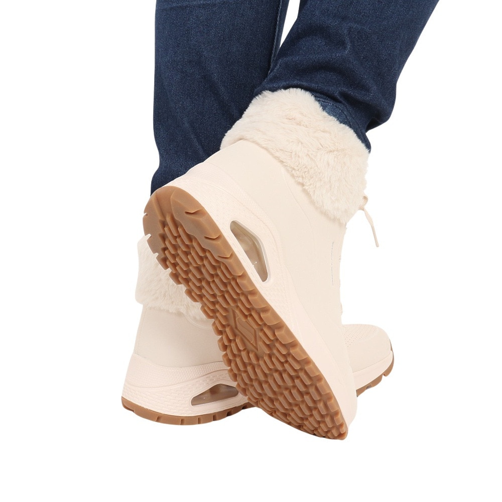 スケッチャーズ（SKECHERS）（レディース）ブーツ カジュアルシューズ UNO RUGGED FALL AIR 167274-NAT
