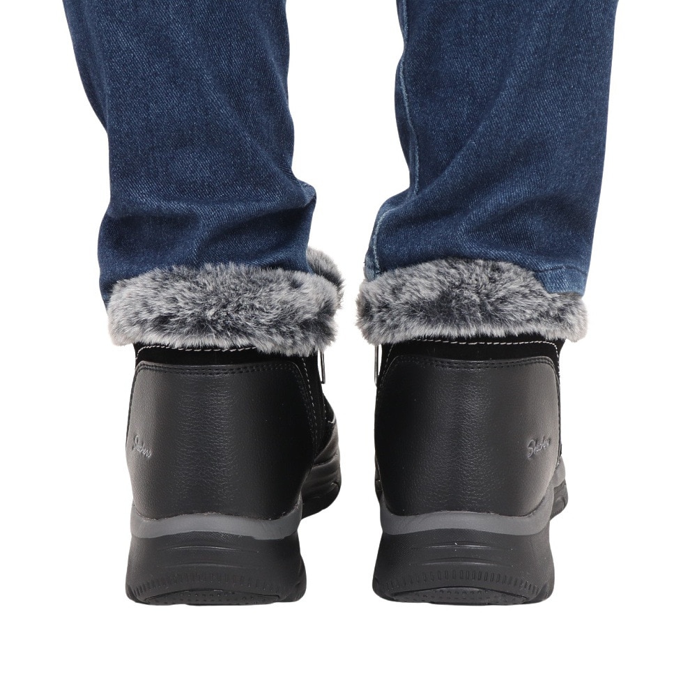 スケッチャーズ（SKECHERS）（レディース）ブーツ カジュアルシューズ EASY GOING WARM ESCAPE 167403-BLK