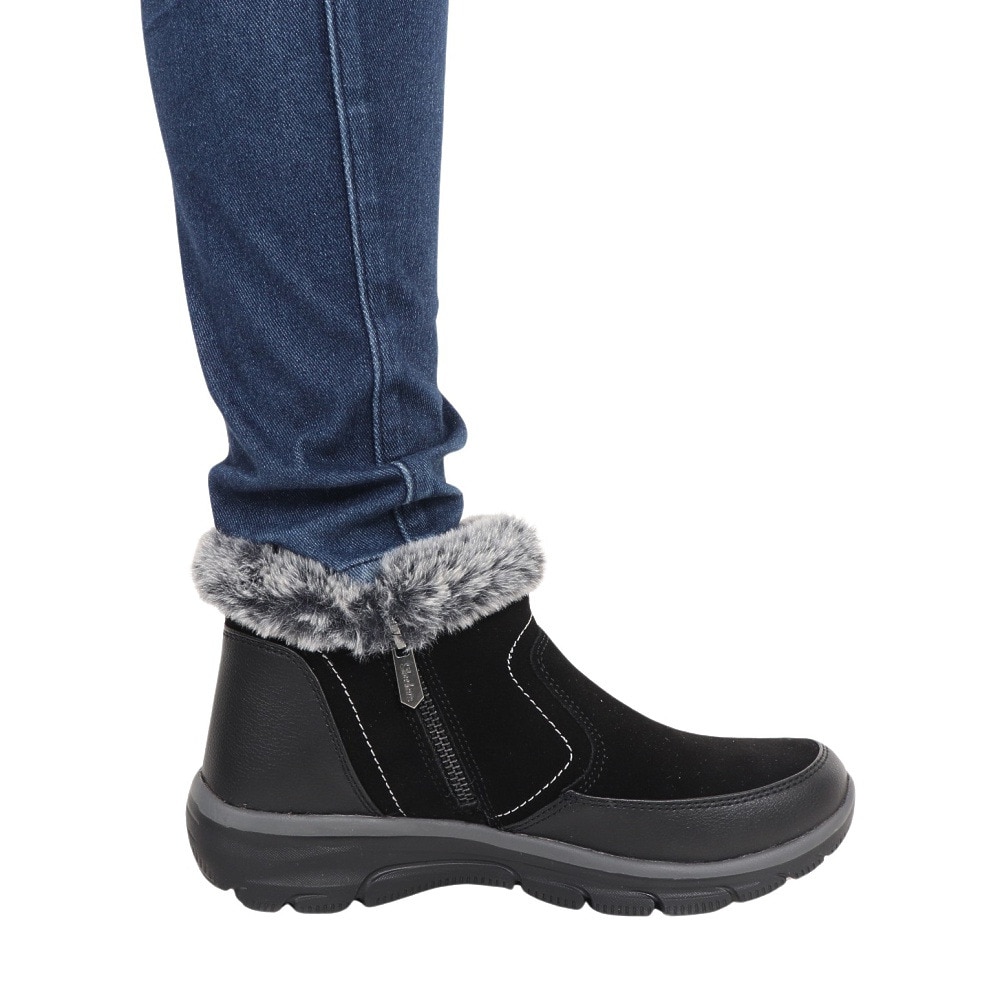 スケッチャーズ（SKECHERS）（レディース）ブーツ カジュアルシューズ EASY GOING WARM ESCAPE 167403-BLK