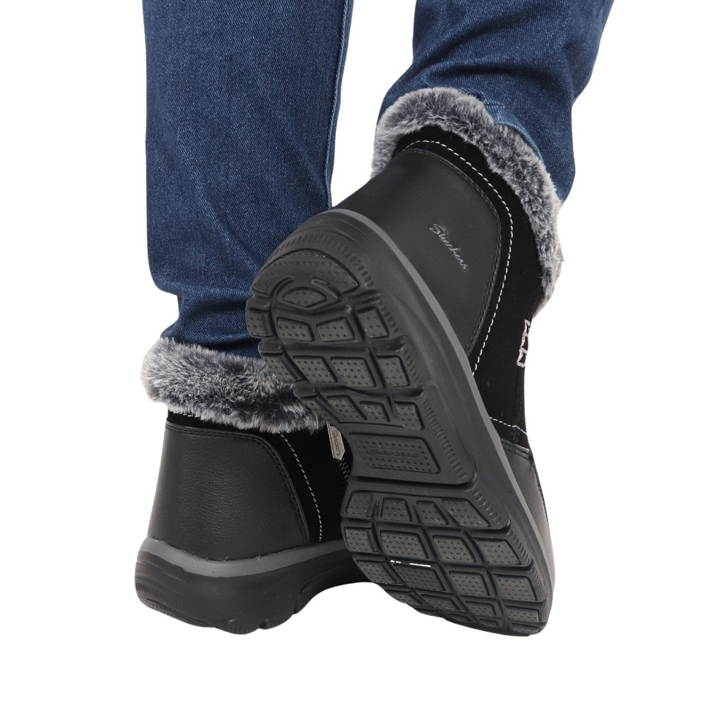 スケッチャーズ（SKECHERS）（レディース）ブーツ カジュアルシューズ EASY GOING WARM ESCAPE 167403-BLK
