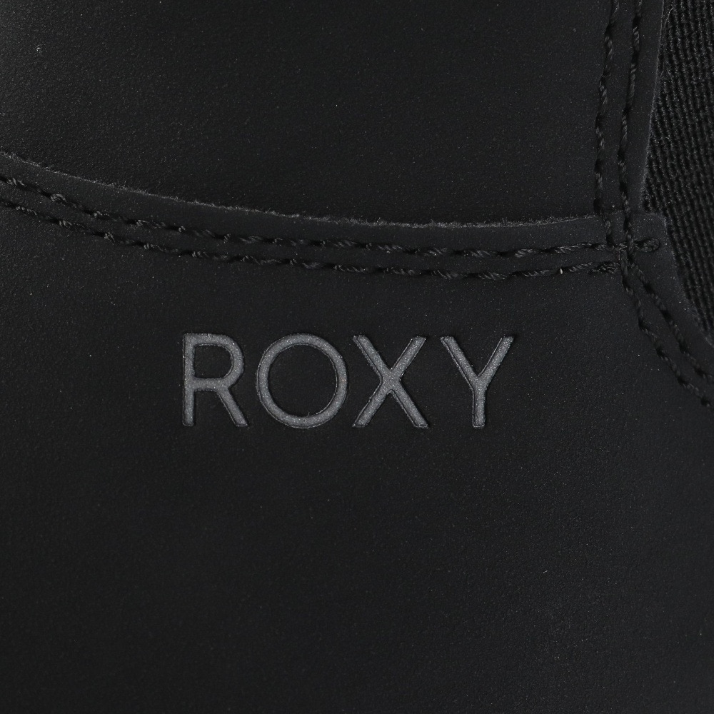 ロキシー（ROXY）（レディース）カジュアルシューズ DAY-DAWN2 ブラック 23FWRFT234200BLK ブーツ 撥水 暖かい サイドゴアブーツ 街履き 滑りにくい おしゃれ