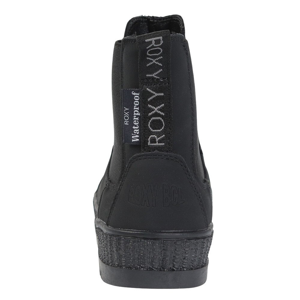 ロキシー（ROXY）（レディース）カジュアルシューズ DAY-DAWN2 ブラック 23FWRFT234200BLK ブーツ 撥水 暖かい サイドゴアブーツ 街履き 滑りにくい おしゃれ