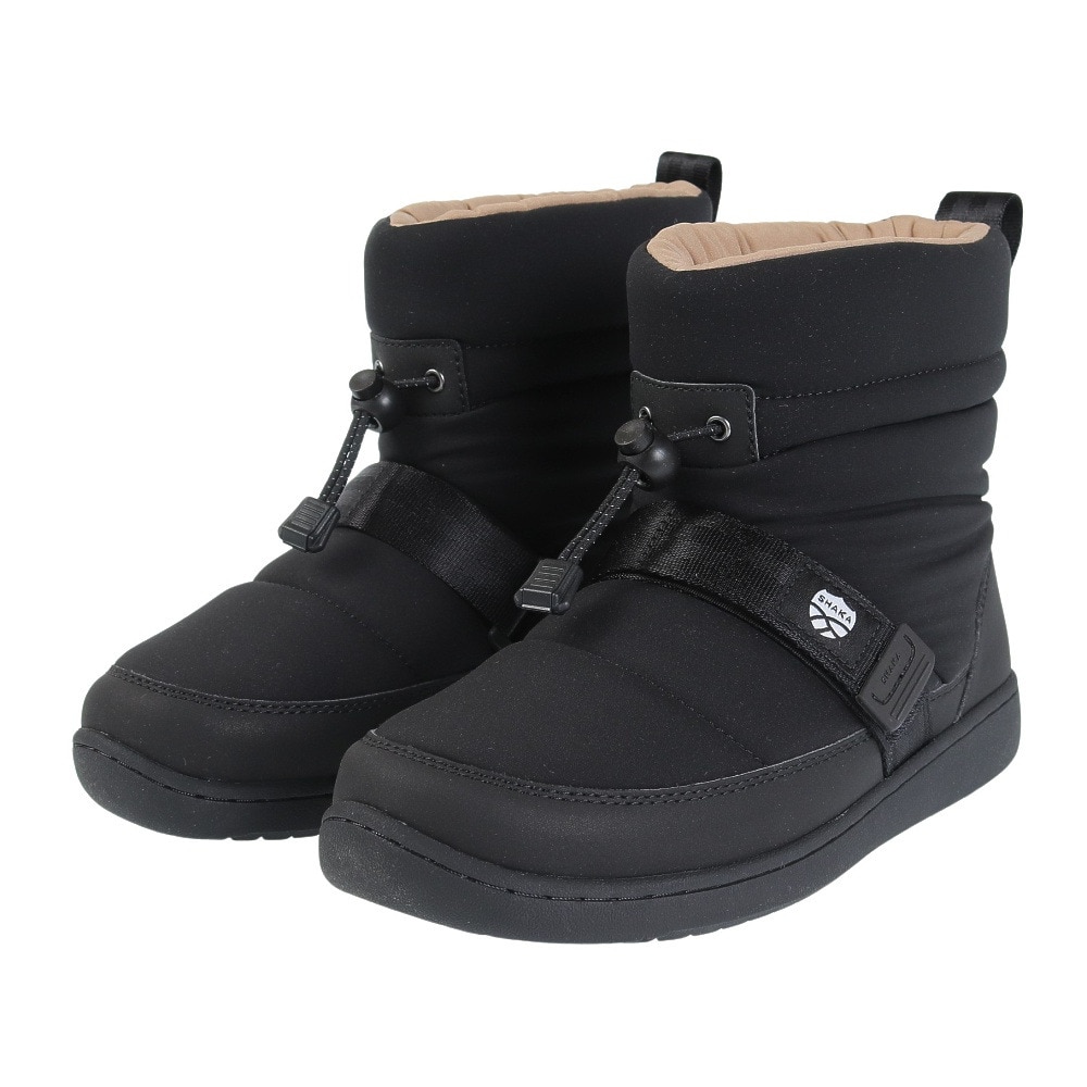 SHAKA ブーツ カジュアルシューズ SCHLAF CAMP BOOTIE SK-235 Black ２３．０ 90 シューズ