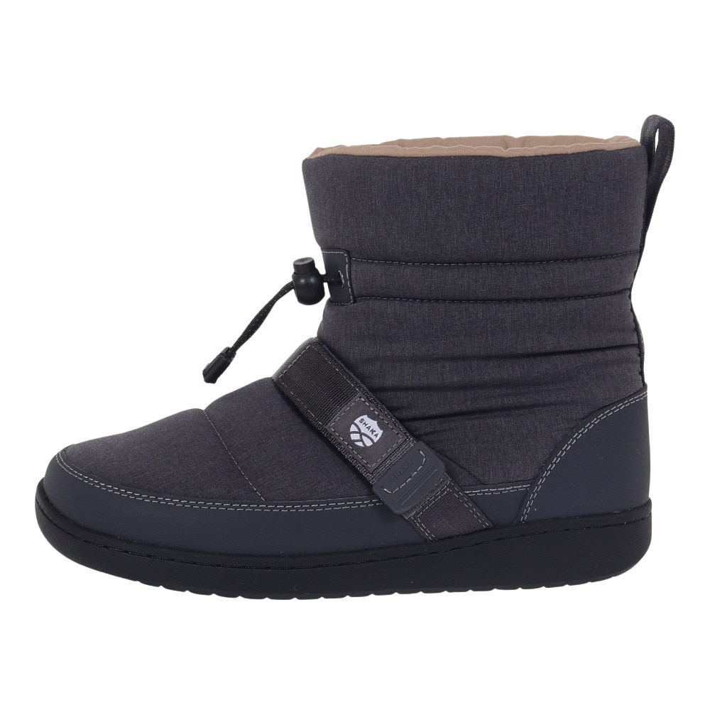 シャカ（SHAKA）（レディース）ブーツ カジュアルシューズ 中綿ウィンターブーツ SCHLAF CAMP BOOTIE SK-235 Charcoal