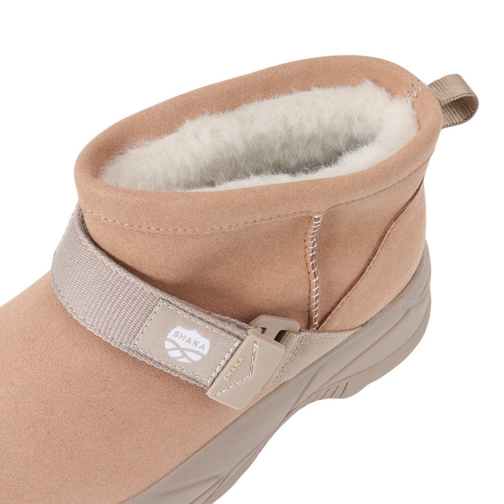 シャカ（SHAKA）（レディース）ブーツ カジュアルシューズ 厚底 ショート ムートン ブーツ CHUNKY SK-299 Tan/Tp01M