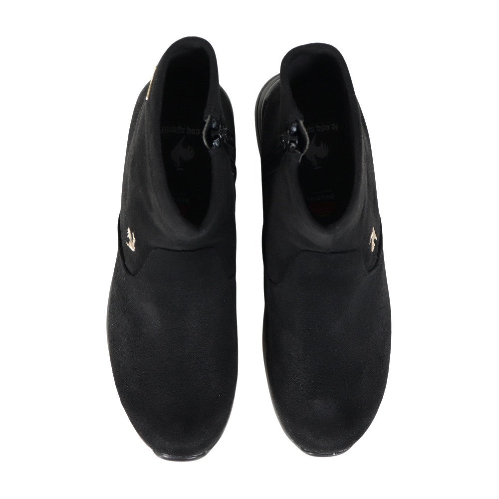 ルコックスポルティフ（lecoqsportif）（レディース）ブーツ カジュアルシューズ LCS アンジェ II ブラック ゴールド LU5FBT85LZ BKGD シューズ