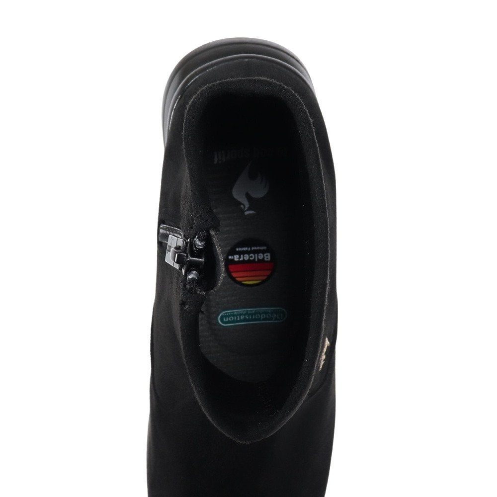 ルコックスポルティフ（lecoqsportif）（レディース）ブーツ カジュアルシューズ LCS アンジェ II ブラック ゴールド LU5FBT85LZ BKGD シューズ